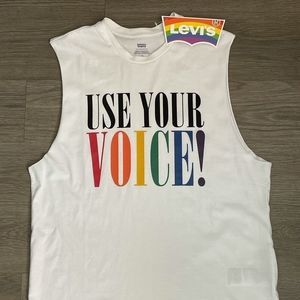 Use Your Voice tank top